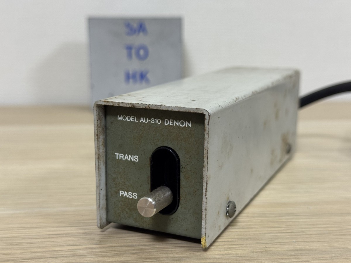 DENON AU-310 昇圧トランス Denon AU-310 MC Step Up Transformer Japan Vintage Working See
