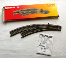 FLEISCHMANN WEICHE SCHIENE PROFI-GLEIS MOD. 6174 W L MIT BOX BOX