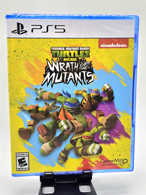 Teenage Mutant Ninja Turtles Arcade - Wrath of the Mutants PS5 (Sealed)