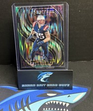 2024 Panini Select Chris Long #137 Premier Black and Green Prizm Shock Patriots