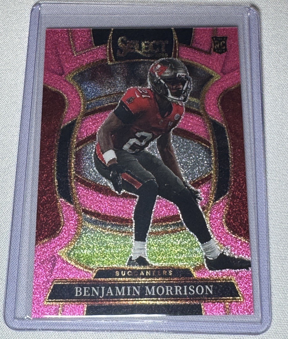2025 Panini Select - Benjamin Morrison #39 Pink Sparkle Prizm (RC) 11/15