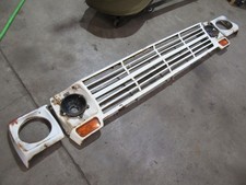 1967-69 Ford F100 250 Truck Original Steel Grille Headlight Bezels Trim Molding 1967-69 Ford F100 250 Truck Original Steel Grille Headlight Bezels Trim Molding