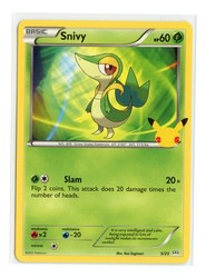 Snivy 005/025 McDonald's 25th Anniversary Promos