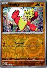 Carta Pokemon Mienfoo Reverse Holo 083/142 Corona Stellare LP