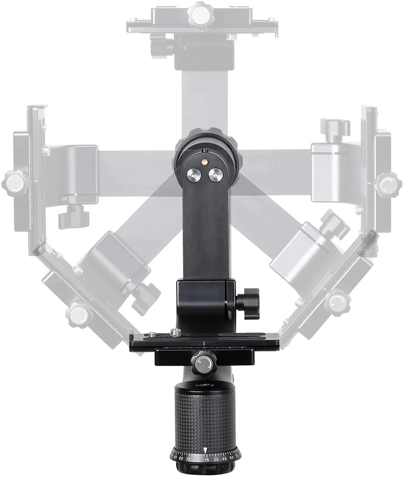 SIRUI PH-Series Carbon Fiber Gimbal Head PH-30 55lb Load 1/4"-20 & 3/8"-16 - Image 4 of 4