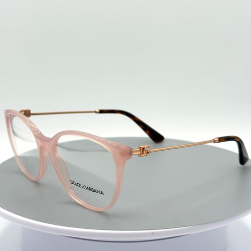 Dolce & Gabbana DG 3363 3384 Pink Rose Gold Tortoise Frame Demo Lens  54 18 145 