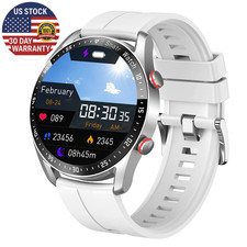 ECG PPG Bluetooth Call Smart Watch Men Laser Health Blood Pressure Fitnes Sports