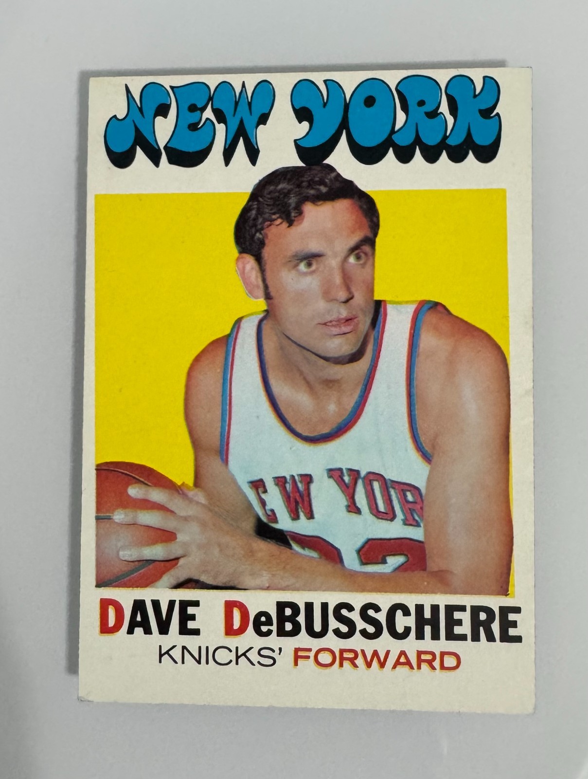 1971-72 Topps - Dave DeBusschere #107