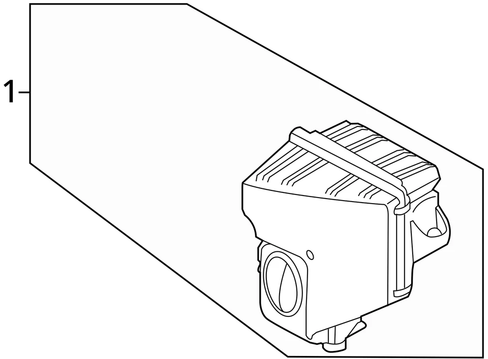 Air Cleaner Gasoline 2.0L 28i RWD Fits 13-17 BMW X3 2042955 Foto 4 de 4