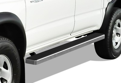 APS Stainless Steel 5 inches Running Boards Fit 95-04 Toyota Tacoma Xtra Cab