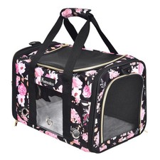 Cat Carrier Soft-Sided Pet Bag for Small Medium Cats Puppies 16LBs - Airline ...