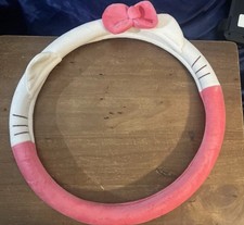 Hello Kitty Inspired Steering Wheel Cover - Car Accessories