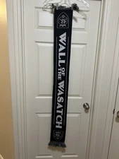 Ruffneck MLS Real Salt Lake Black And White Scarf 55” Length