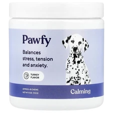 Calming, For Dogs, 6 Months+, Turkey, Approx. 45 Chews, 4 oz (113 g)