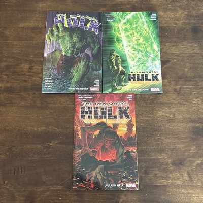 Immortal Hulk TPB vol. #1-3 (2018 Marvel Ewing, Bennett) 1 2 3 Lot Set Read