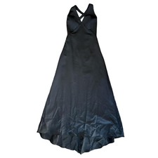 Vintage prom dress y2k by Morgan & Co sz 3/4 black