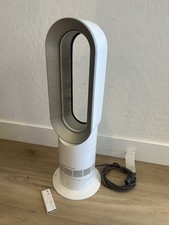 Dyson AM09 Hot Cool Jet Focus Bladeless Heater and Fan - White/Silver