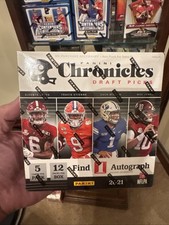 2021 Panini Chronicles Draft Picks Football Mega Box Sealed in hand!!
