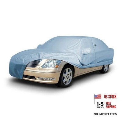 iCarCover Premium Car Cover for 1990 12. LS400, LS430, LS460 1990-2017 Sky Gray