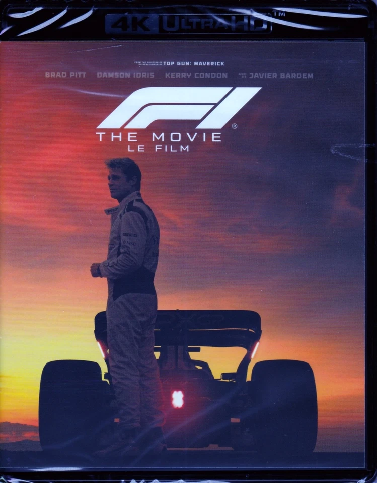 F1 THE MOVIE 4K ULTRA HD SET with Brad Pitt & Kerry Condon & Javier Bardem - Image 3 of 4