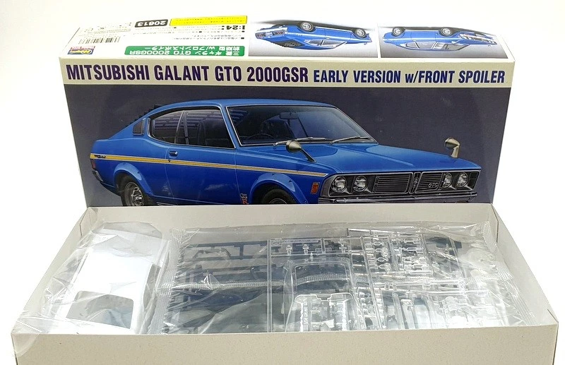 Kits Hasegawa escala 1/24 20613 - Mitsubishi Galant GTO 2000GSR con alerón delantero Foto 2 de 4