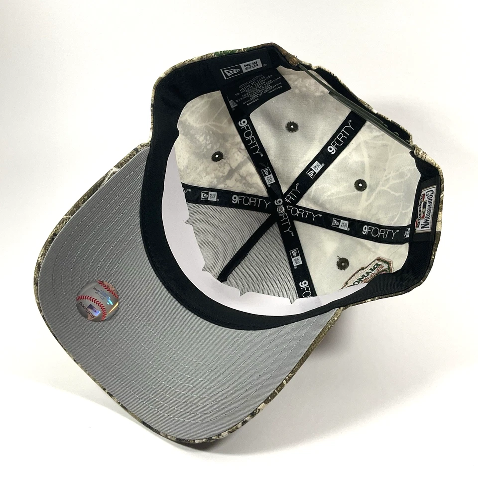 New Era AZ Diamondbacks Exclusive REAL TREE CAMO 9FORTY A-Frame Snapback Hat Cap - Image 4 of 4