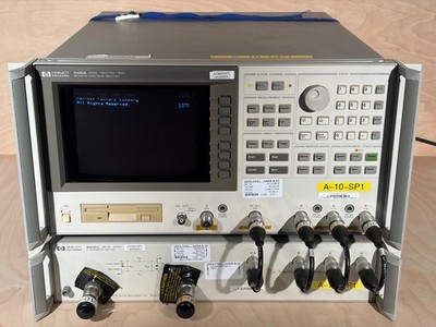HP 4396A Network Spectrum Analyzer 1.8GHz + 85046A Test Set Opt 1D5 1D6 1C2 00M