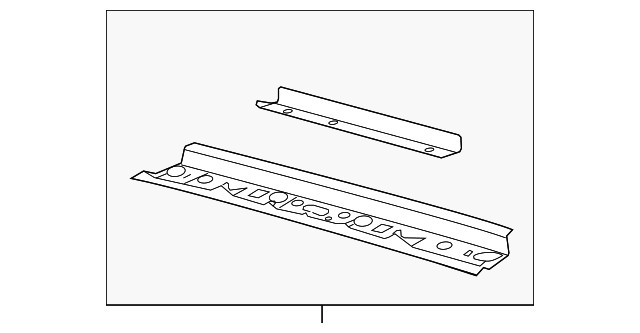 Cabezal de parabrisas para Ford Taurus Police IS 2013-2019 (N/P DG1Z-5403408-A)