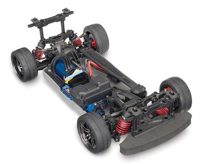 ボディ電気模型車 1/10 Axial Tamiya traxxas Traxxas 4-Tec 2.0 VXL 1/10 Brushless RTR Touring Car Chassis (NO