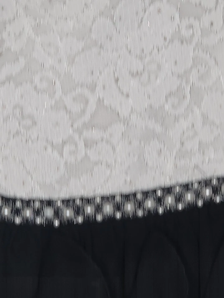 Girls 12 Speechless Formal Dress Black & White - Image 3 of 4