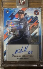 2025 Topps Pristine - Autographs Keider Montero #PA-KM Blue Pristine Pulsar...