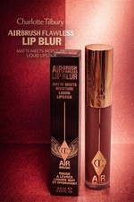 Charlottes Tilbury Air Brush Flawless Matte Lipstick Pillow Talk Medium Blur