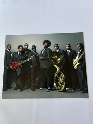 The roots Signed Autograph Photo black thought Wu tang clan nas de la soul 