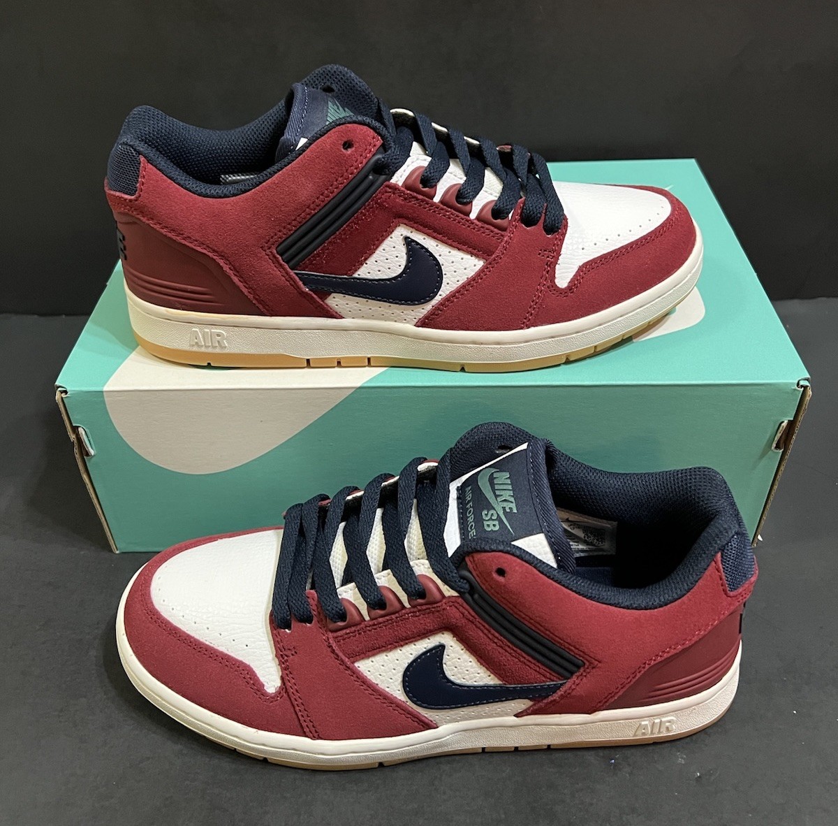 NIKE ナイキ/NIKE SB AIR FORCE  LOW/AO0300-600/26.5/メンズスニーカー/Aランク/71【中古】 NIKE SB AIR FORCE II LOW MENS 7.5 'TEAM RED OBSIDIAN' [AO0300-600