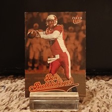 2004 Fleer Ultra Ben Roethlisberger Rookie #213 Football Card Redhawks Steelers. rookie card picture