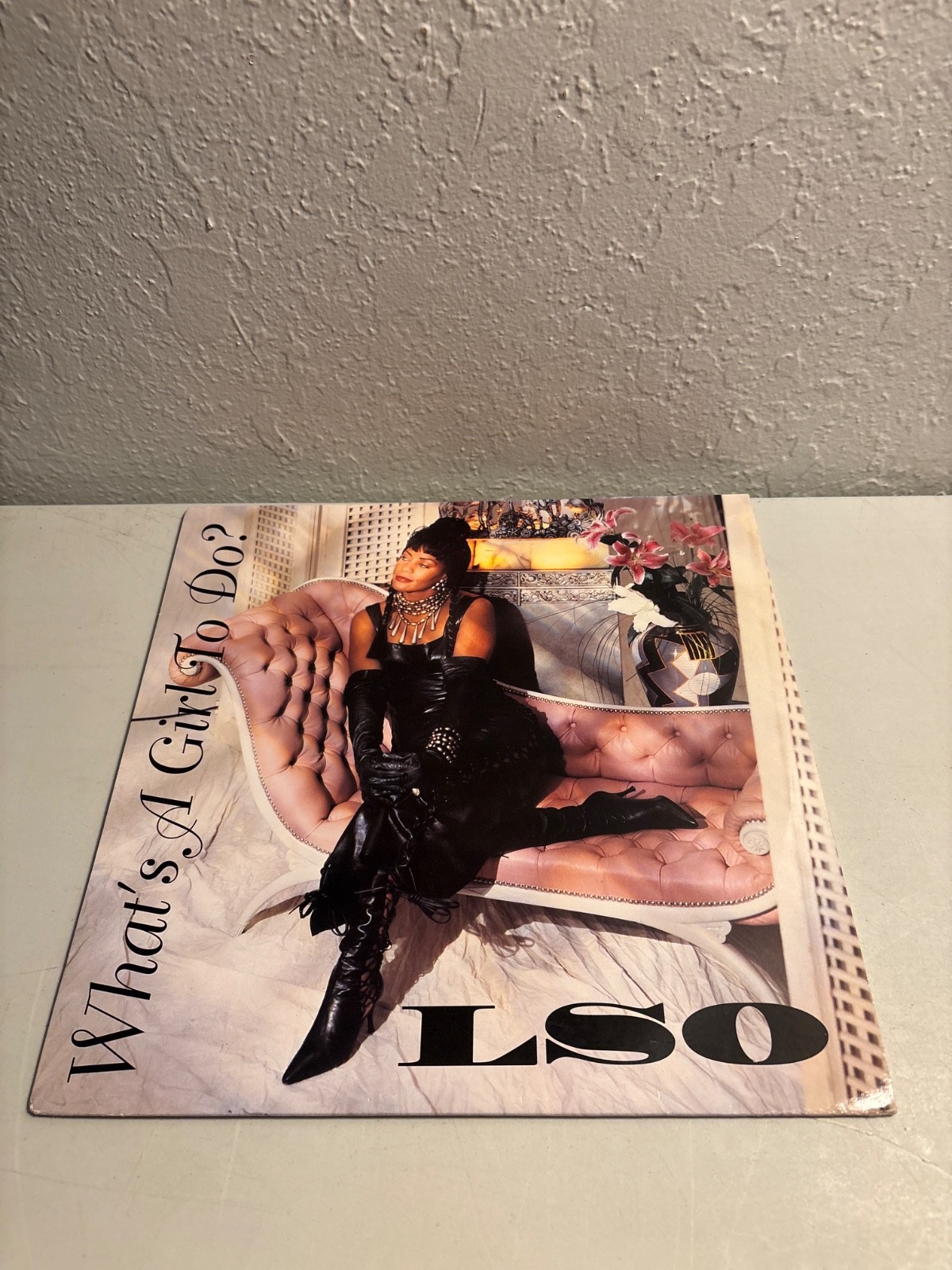 LSO WHAT'S A GIRL TO DO VINYL LP BELLMARK BR 71010-1 RARE 1994 SOUL R&B NM/VG+