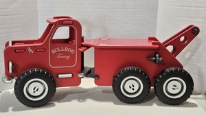 Moover Toys Red Ride On Mack Trucks Wooden Danish Made Wrecker