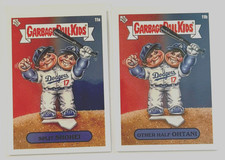 2023 Topps MLB X GPK Garbage Pail Kids: Series 3 Shohei Ohtani Dodgers 11a & 11b