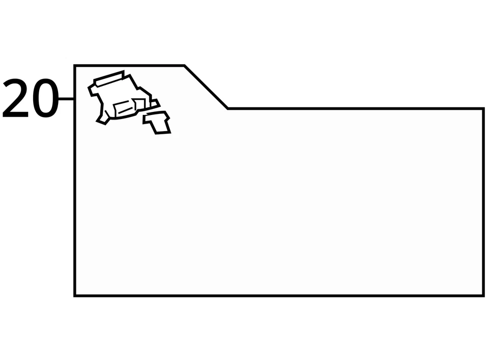 FITS 2003-2010 PONTIAC VIBE BRACKET FRT SUSP C/MBR 88972290 - NEW OEM 88972290 - Image 3 of 3