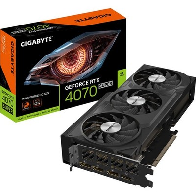 Gigabyte GeForce RTX 4070 Super OC 12GB GDDR6X (GV-N407SWF3OC-12GD)
