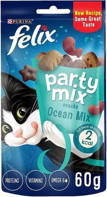 Purina Felix Party Mix Ocean Mix 60g Free Shipping World Wide