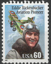 TIMBRES ETATS-UNIS D´AMERIQUE Année 1995 n°2441  Eddie Rickenbacker NEUF**