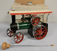 MAMOD TE1A steam traction engine UN-FIRED original box accessories steering rod