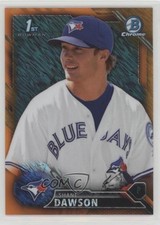 2016 Bowman Chrome Prospects Orange Shimmer Refractor Shane Dawson #BCP161 1k5