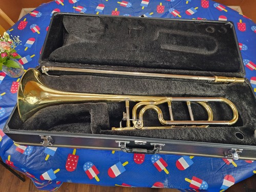 JUPITER JSL 636-O F TRIGGER OPEN WRAP TROMBONE