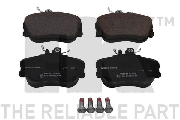 Bremsbelagsatz Scheibenbremse NK 223321 FüR Klasse Mercedes W202 S202 Model 180-image
