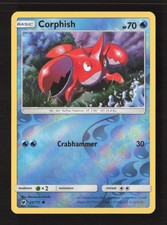 Corphish Common Reverse Holo SM - Crimson Invasion 24/111 LP Pokémon TCG