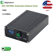 ATU-100 PRO 100W 1.8-50MHz Automatic Antenna Tuner Assembled 0.96" OLED -USA