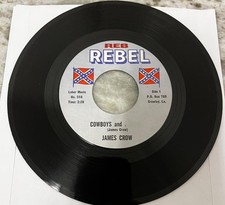 SUPER RARE SOUTH LOUISIANA COUNTRY 45 JAMES C...