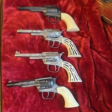 VINTAGE 1960 s Tootsie Toys PONY BOY CAP Pistol White Grips